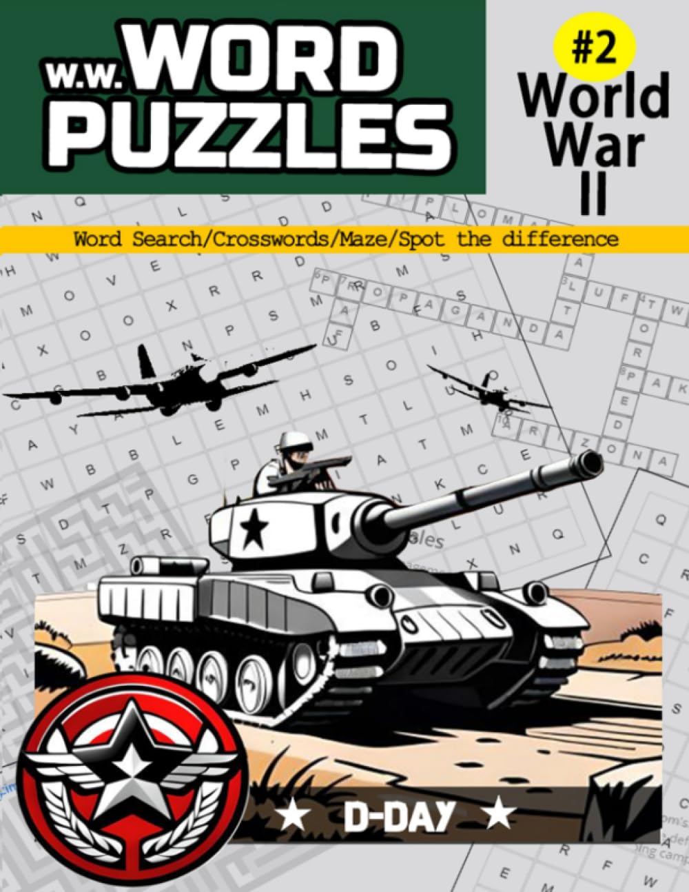 World War Word Puzzles #2: D-Day