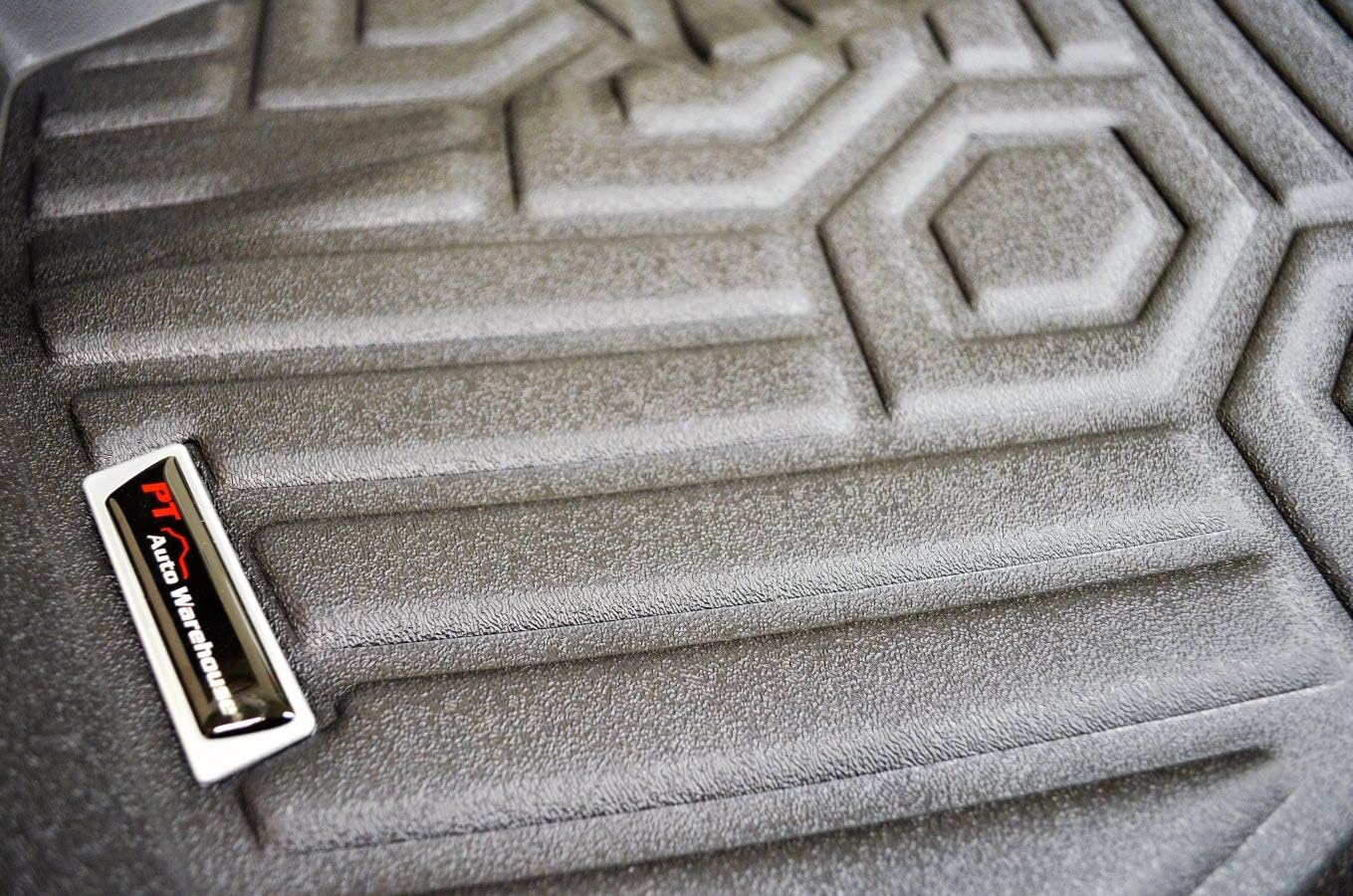 PT Auto Warehouse - 8824402-8824404 - First & Second Row Floor Liner - Black