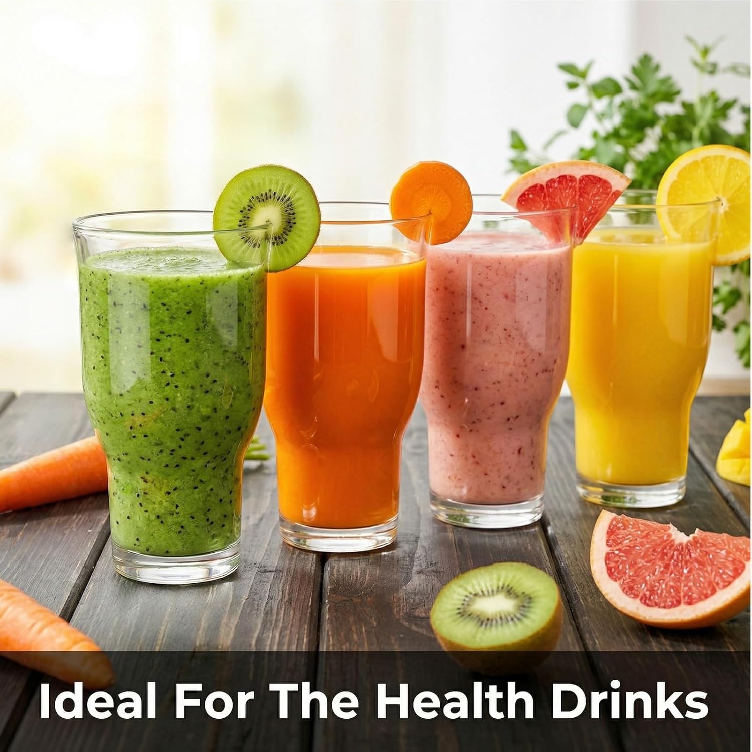 Highball Glasses Set of 6, 15 Oz Heavy Base Water Cup