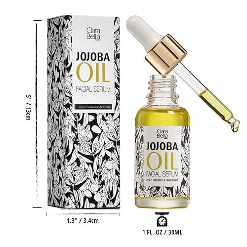 Miniatura 3 de Suero facial de aceite de jojoba orgánico, suero antienvejecimiento, reducción de arrugas, vitamina E, suero facial para el cuidado de la piel que