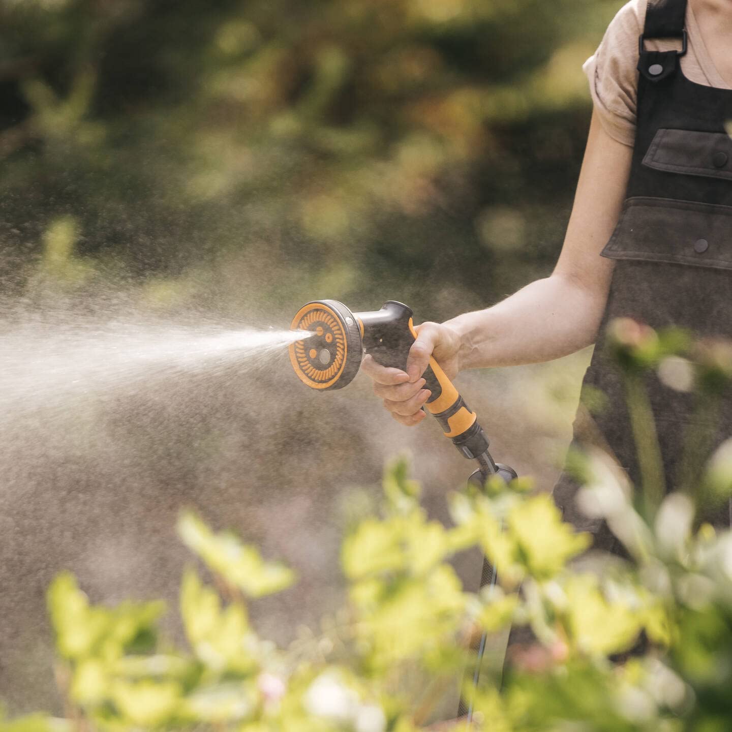 Fiskars Cf Multi Pistolet Natryskowy, Czarny/Pomarańczowy, 5 Funkcji