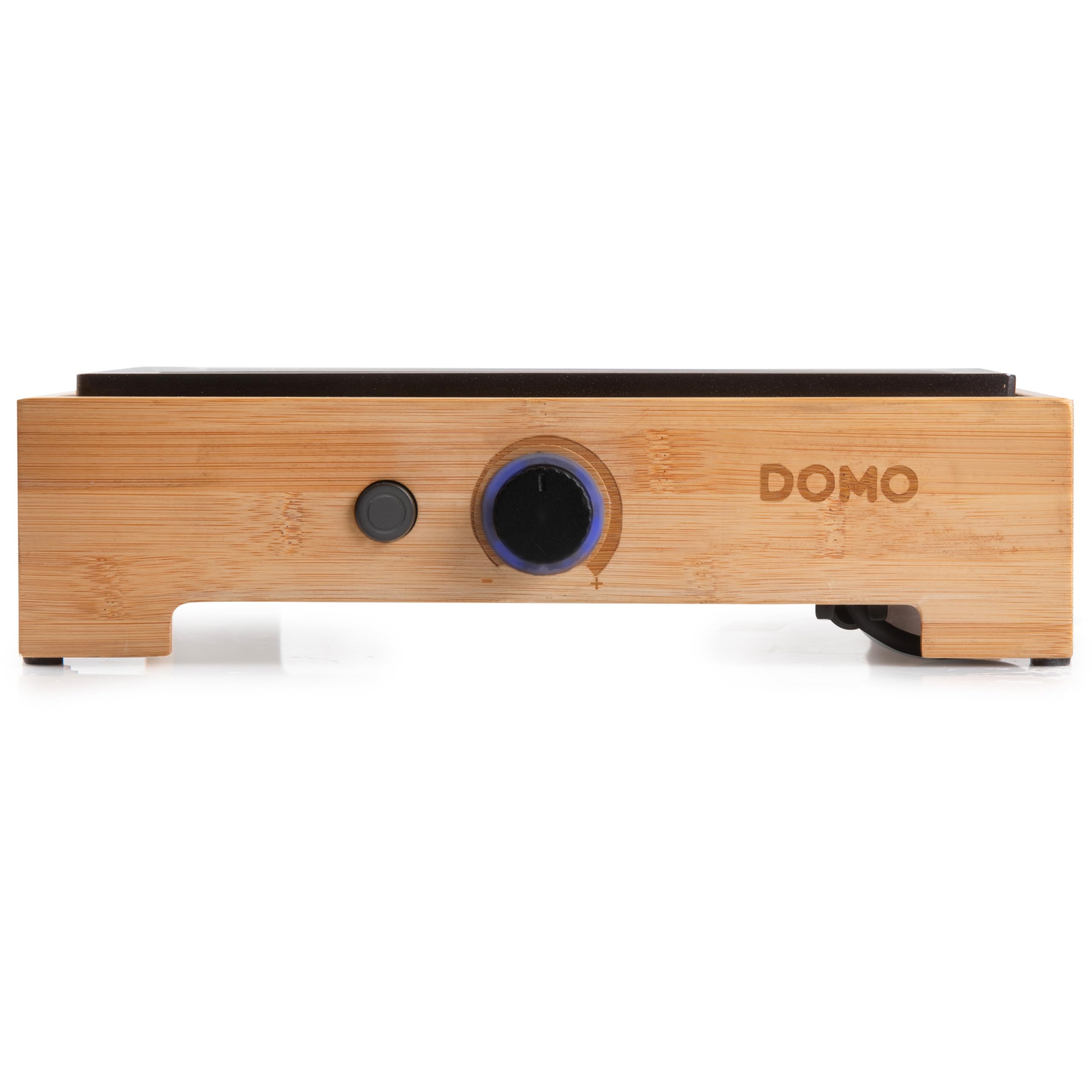 DOMO DO9271G Plancha Grill Bamboo Style 42 x 28 cm - 1800 W