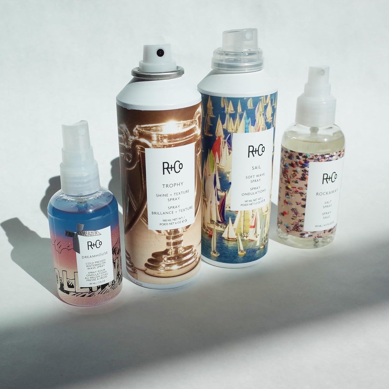 R+Co TROPHY Shine + Texture Spray – Hair Texturizing & Shine Spray, Adds Volume & Manageability, All Hair Types - Image 6