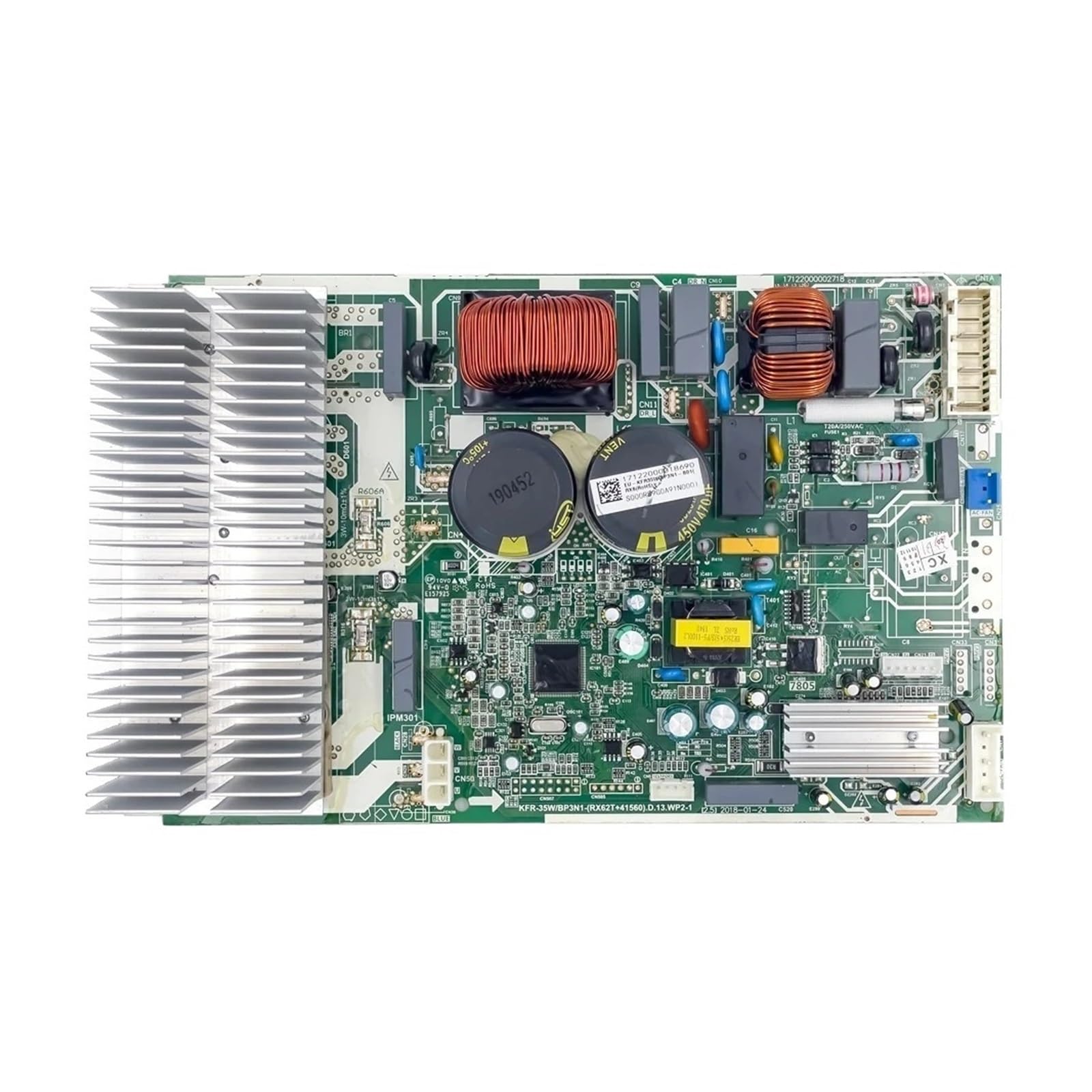 PCB climatiseur Midea carte commande KFR-35W/BP3N1 de rechange unité extérieure 17122000002718