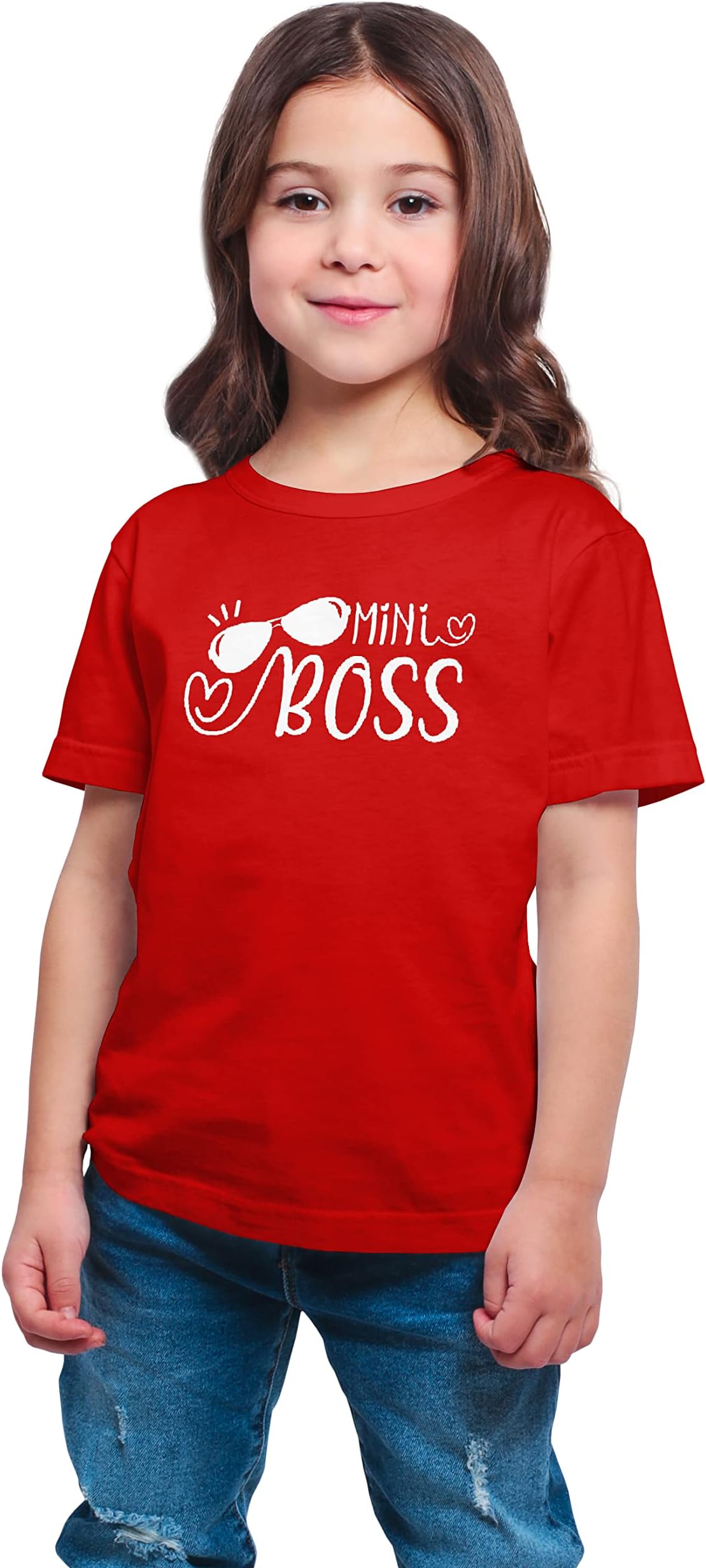 Mini Boss Girls Pure Cotton T-Shirt for 2 Years to 12 Years