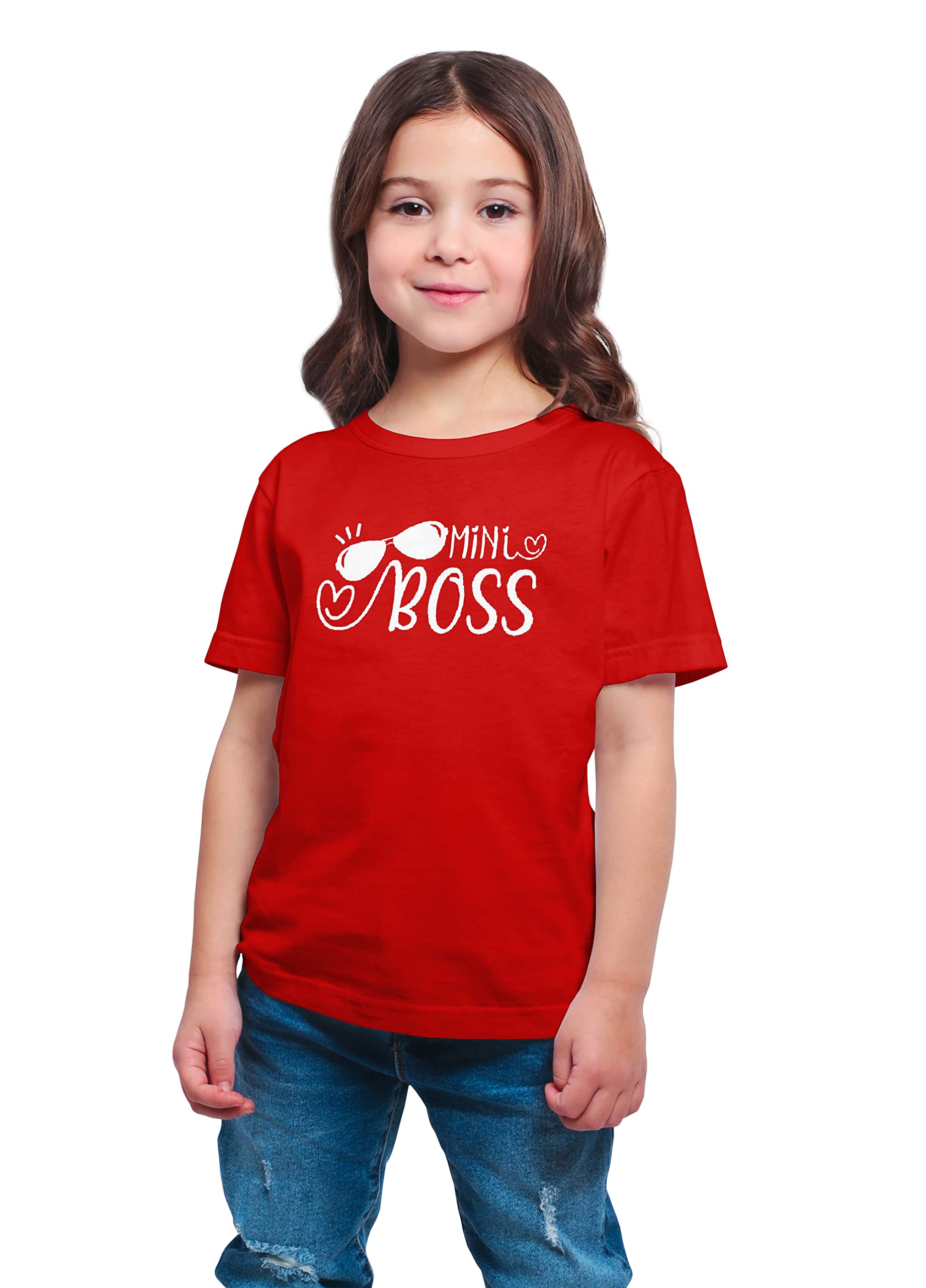 Mini Boss Girls Pure Cotton T-Shirt for 2 Years to 12 Years
