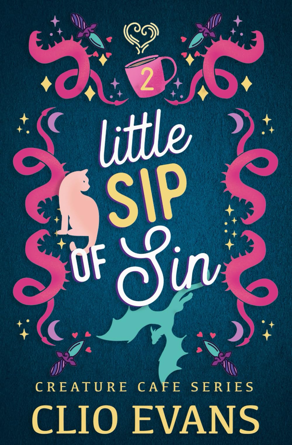 Little Sip of Sin (MMF Monster Romance) (Creature Cafe Series)