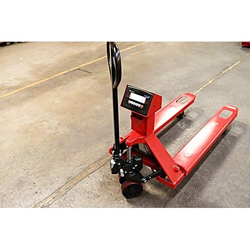 Liberty Scales - SL-5000-E Industrial Warehouse Truck/Pallet Jack Heavy Duty Steel Scale with 5000 Lb X 1lb Assembled Standard Capacity