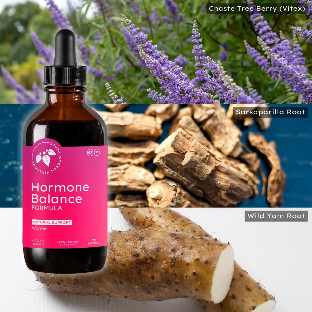 Mountain Meadow Herbs Womens Hormone Balance Supplement | Revitalize Your Well-Being - Natural Support for Women's Health & Vitality | 4oz