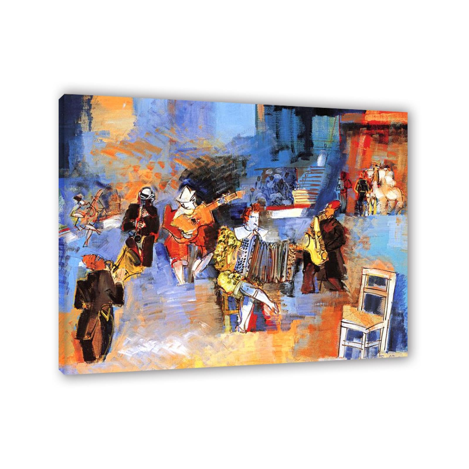 EYEZER Stampe e Quadri su Tela Quadri Famosi Dipinti su Tela Stampa di Immagini Artistica Musical Fantasia Arte della parete Poster e stampe Decorazioni per interni 50x65cm(20x26in) telaio interno