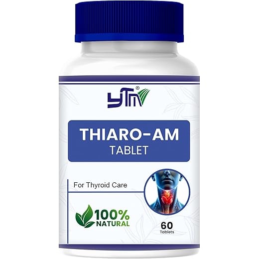 ytm thiaro am ayurvedic tablet thyroid problem manage hormon