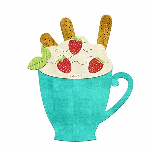 Miniatura 6 de Shadow Pizza - Troqueles de corte de metal para hacer tarjetas, kit de troqueles en relieve de papel, suministros de bolsillos de almacenamiento,