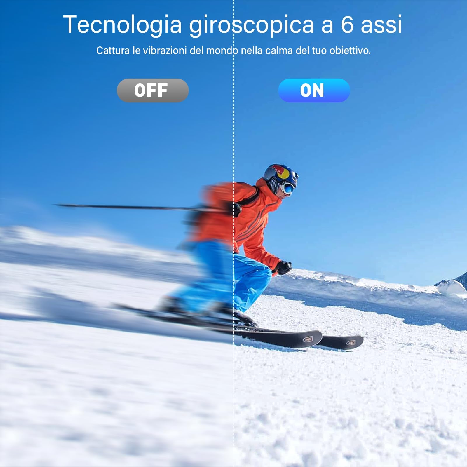 Action Cam 5K/4K 60FPS, 50MP Unterwasserkamera 30M wasserdichte Action Kamera mit 64GB SD Karte, EIS, Dual Screen, WiFi, 170° Ultra-Weitwinkel, Helmkamera für Motorrad, Schnorcheln, Fahrrad