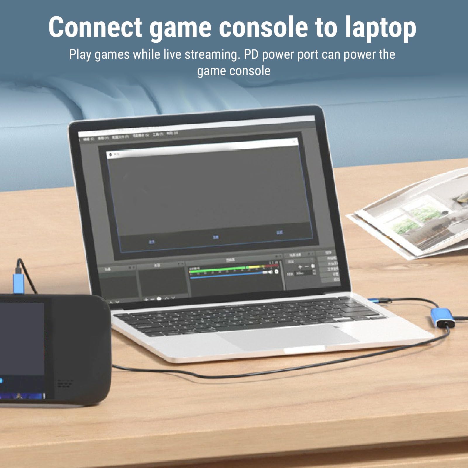 Asixxsix Scheda Acquisizione Video 1080P 60FPS