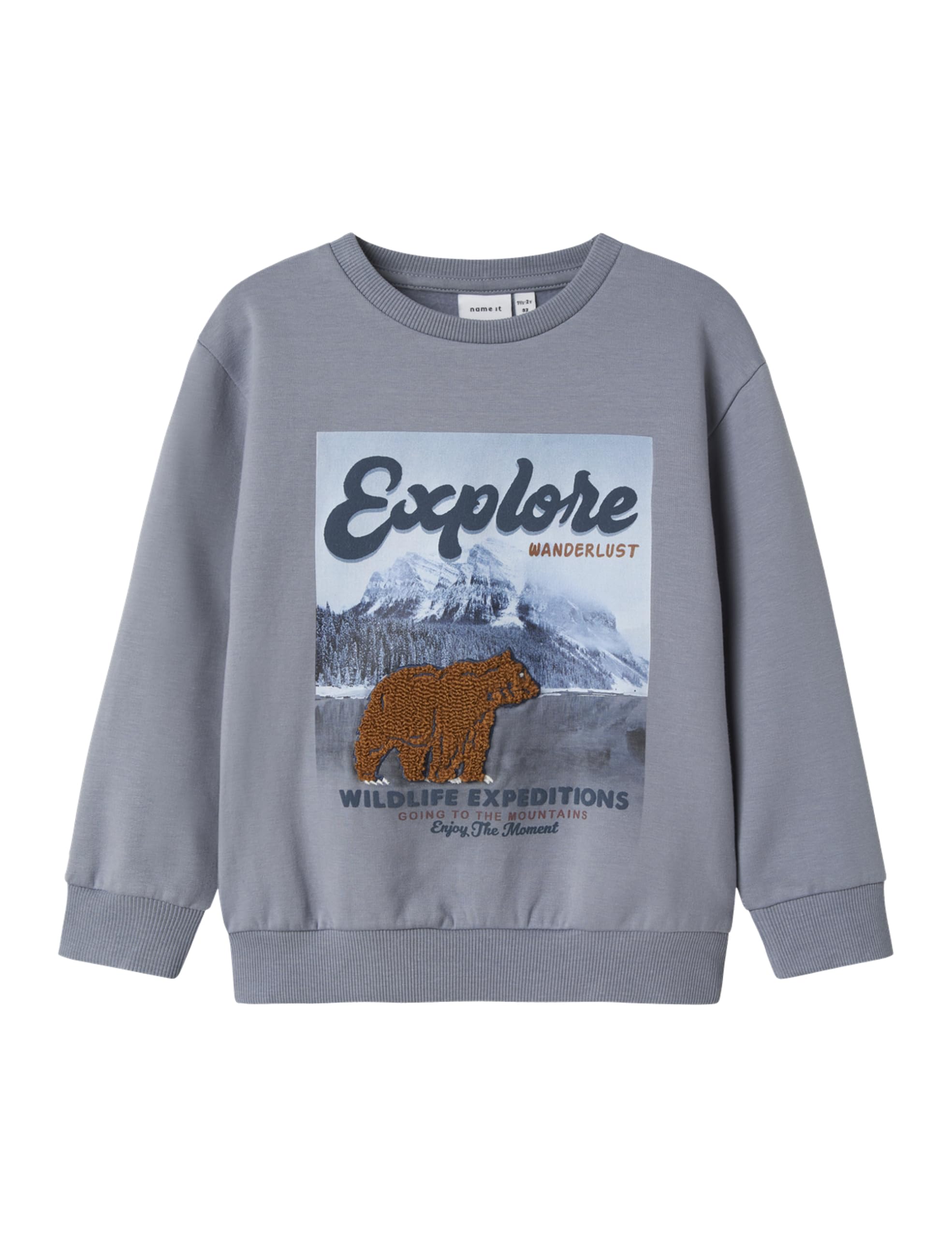 NAME IT Jungen Nmmoran Ls Nreg Sweat Bru Box