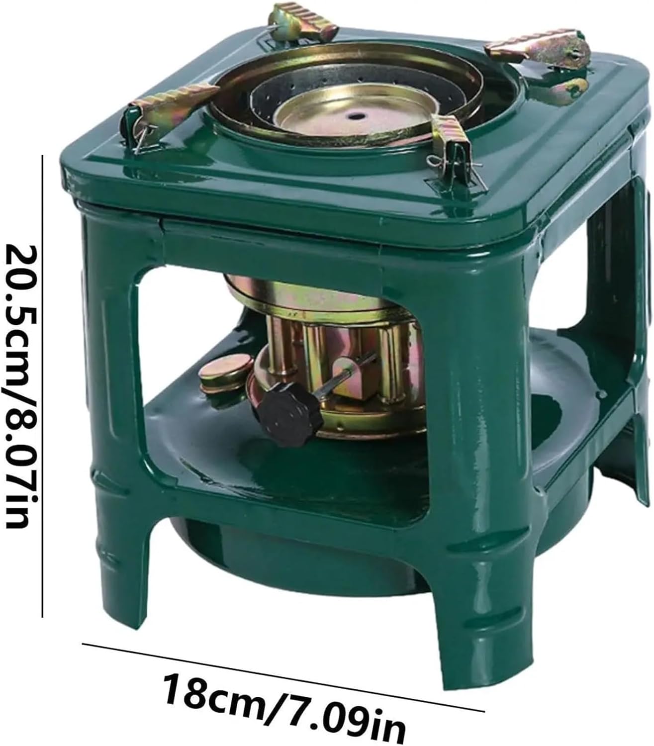 Kerosene Heater, Portable Mini Heater Stove 8 Wicks Kerosene Burner For Winter Camping Backpacking Fishing Outdoor Barbecue Cooking And Warming,for Indoor Camping Garage