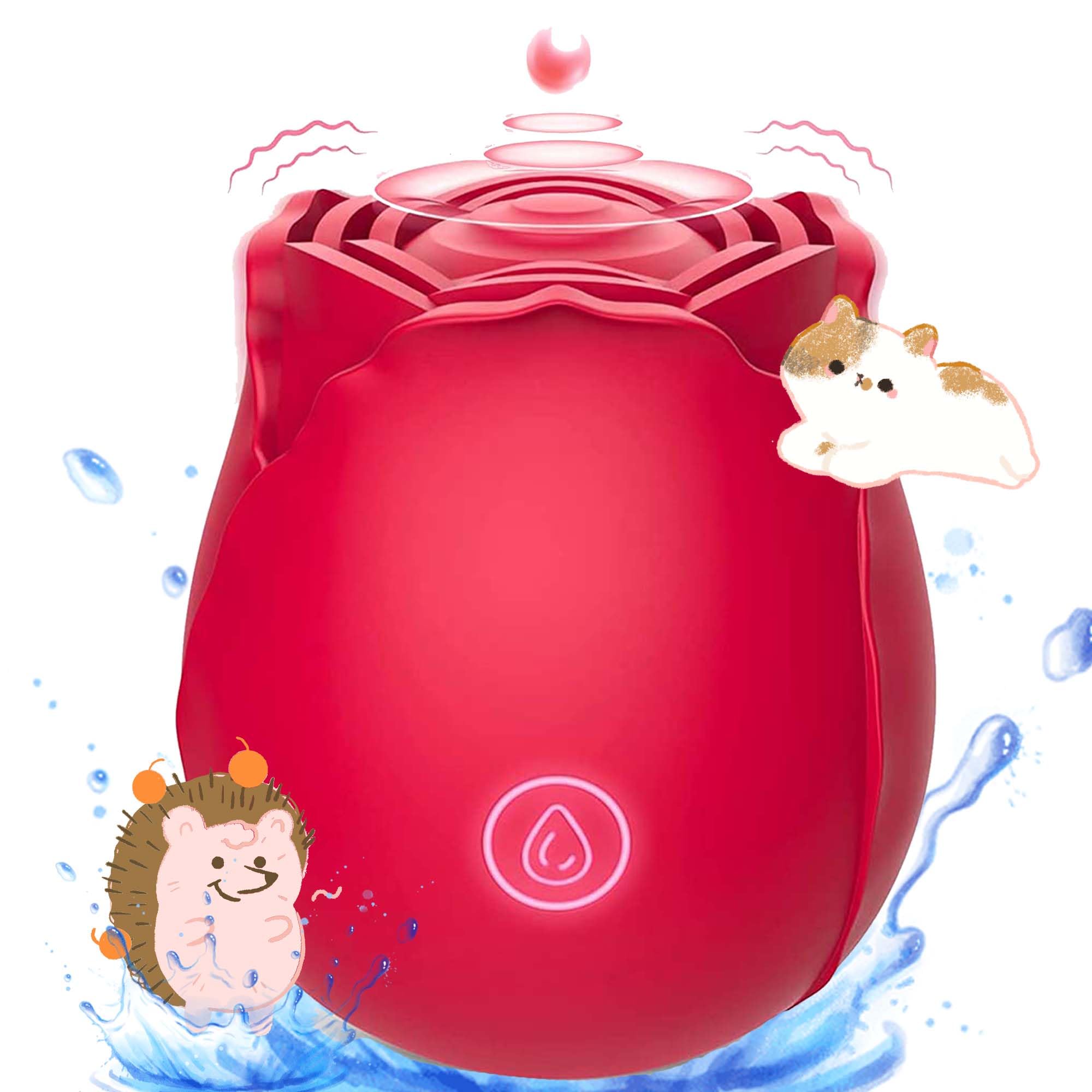 2023 Rose Viboator Stimulator Licking Sucking 10 Speed For Women |  Desertcart Maldives