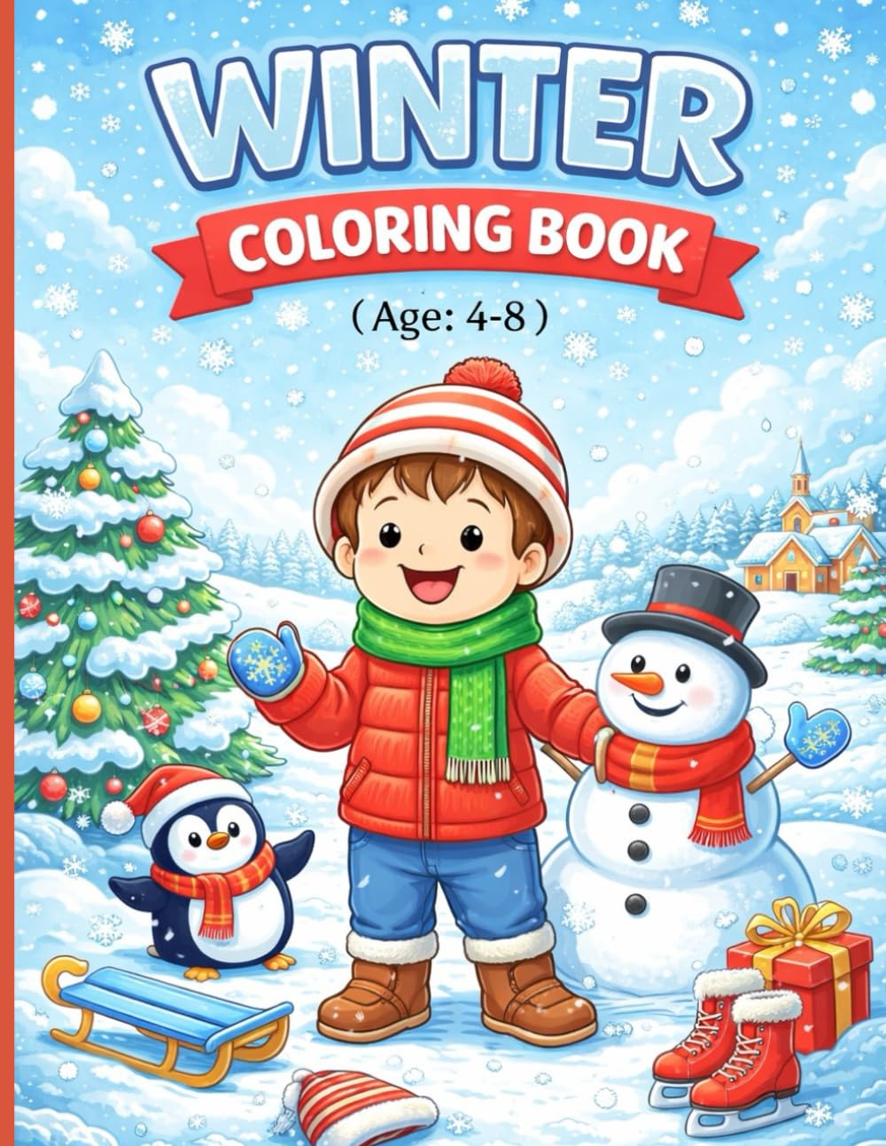 winter coloring book (My First Seasons Coloring Books)