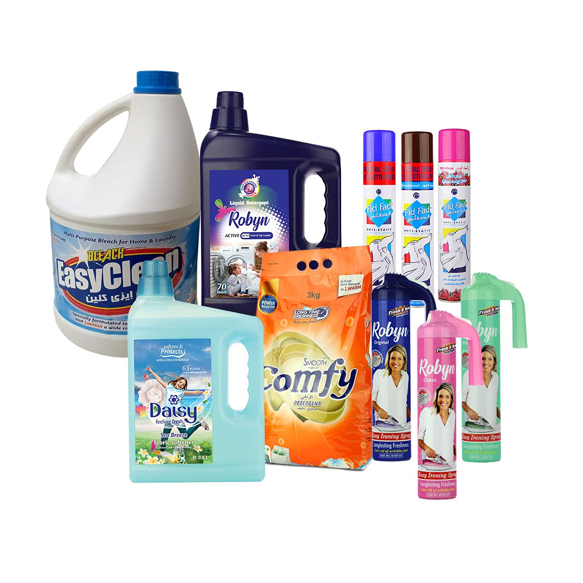 Buy Home Essentials Jumbo Combo Laundry Kit Comfy Detergent 3Kg