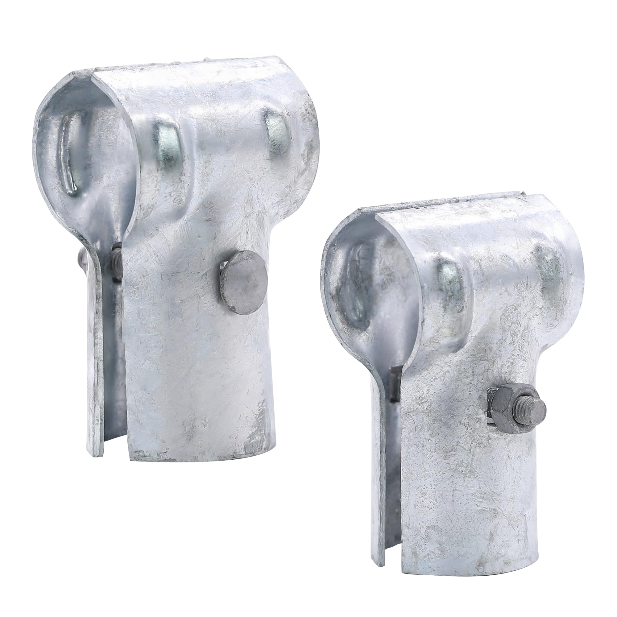 VIVIDA 1-5/8" X 1-5/8" End Rail T Clamp, Chain Link Fence End Rail