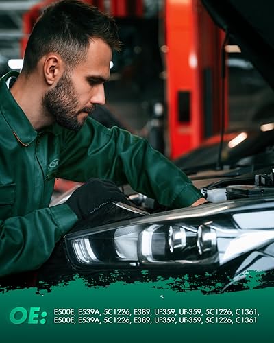 Miniatura 6 de SCITOO 8 bobinas de encendido con 16 bujías de iridio para Mercedes-Benz 2001 2002 2003 2004 2005 E389 UF359 UF-359,