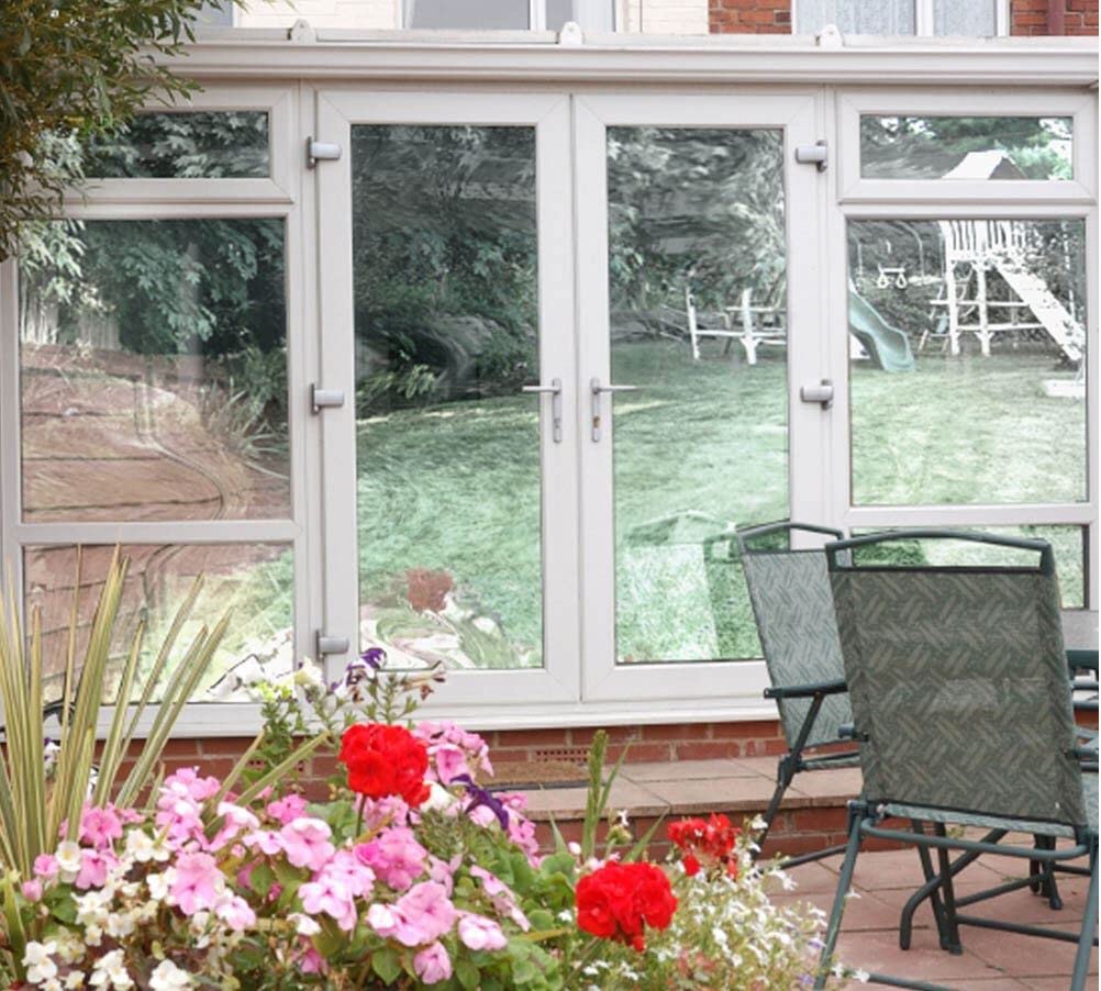 PSSC Window Film Reflective One Way Mirror and Solar Control Privacy Glass Tint Silver 6m x 152cm โ image 1