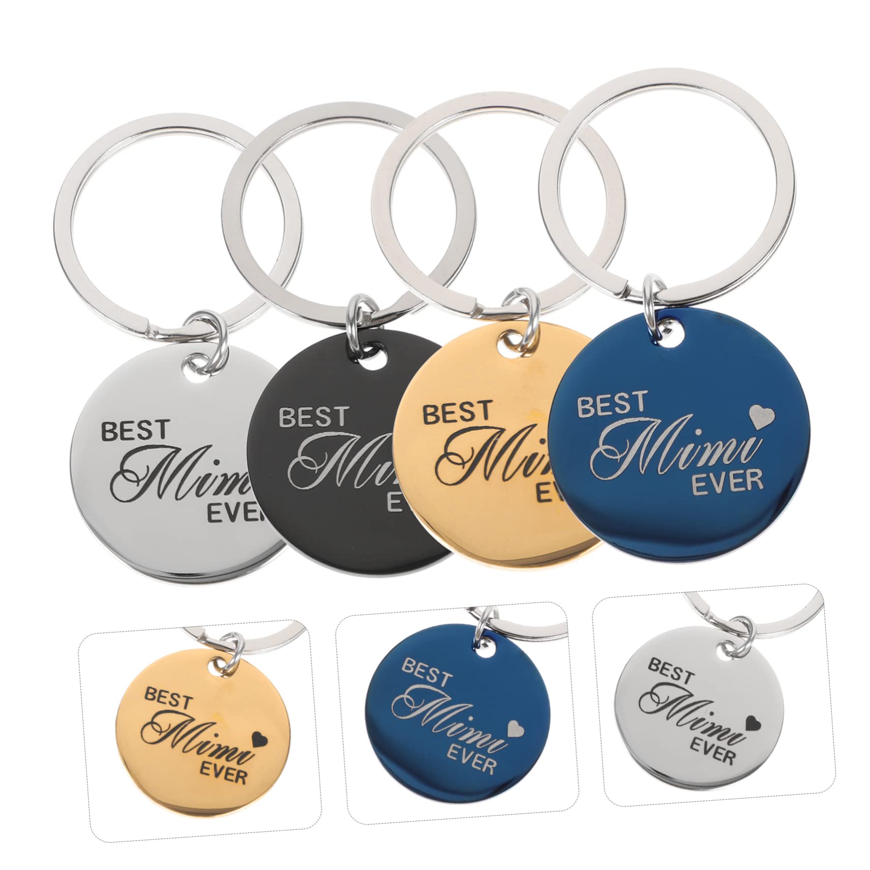 BESPORTBLE 20pièces Médaillons Ronds Acier Inoxydable pour Animaux Étiquettes Identification Personnalisées pour Chats Et Chiens Pendentifs Légers Et Élégants