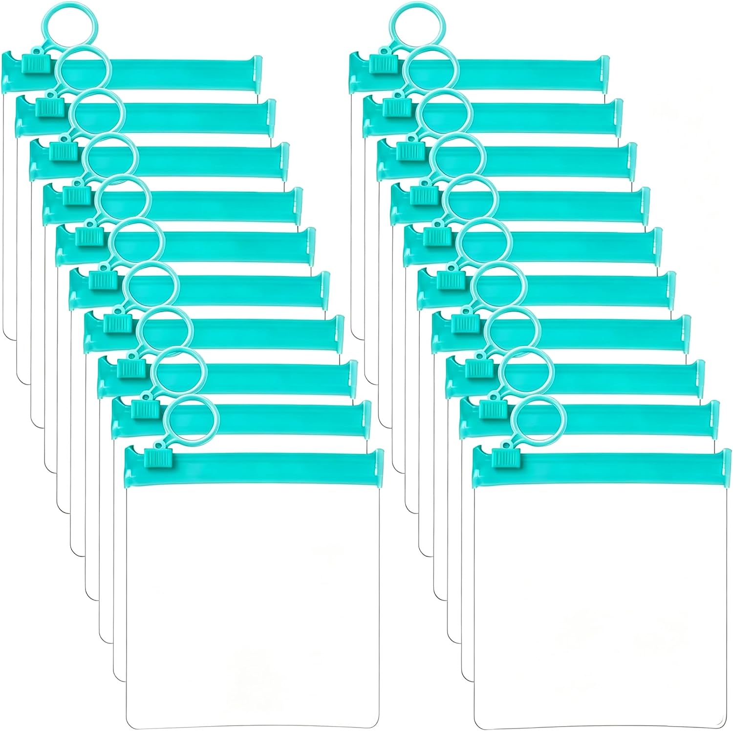 Clear Jewelry Storage Bags Pull Tab,Anti Tarnish Travel Pouches 3.54