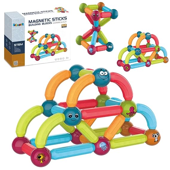 Kidology DIY Sticks&Balls Building Blocks ToysKids Montessori