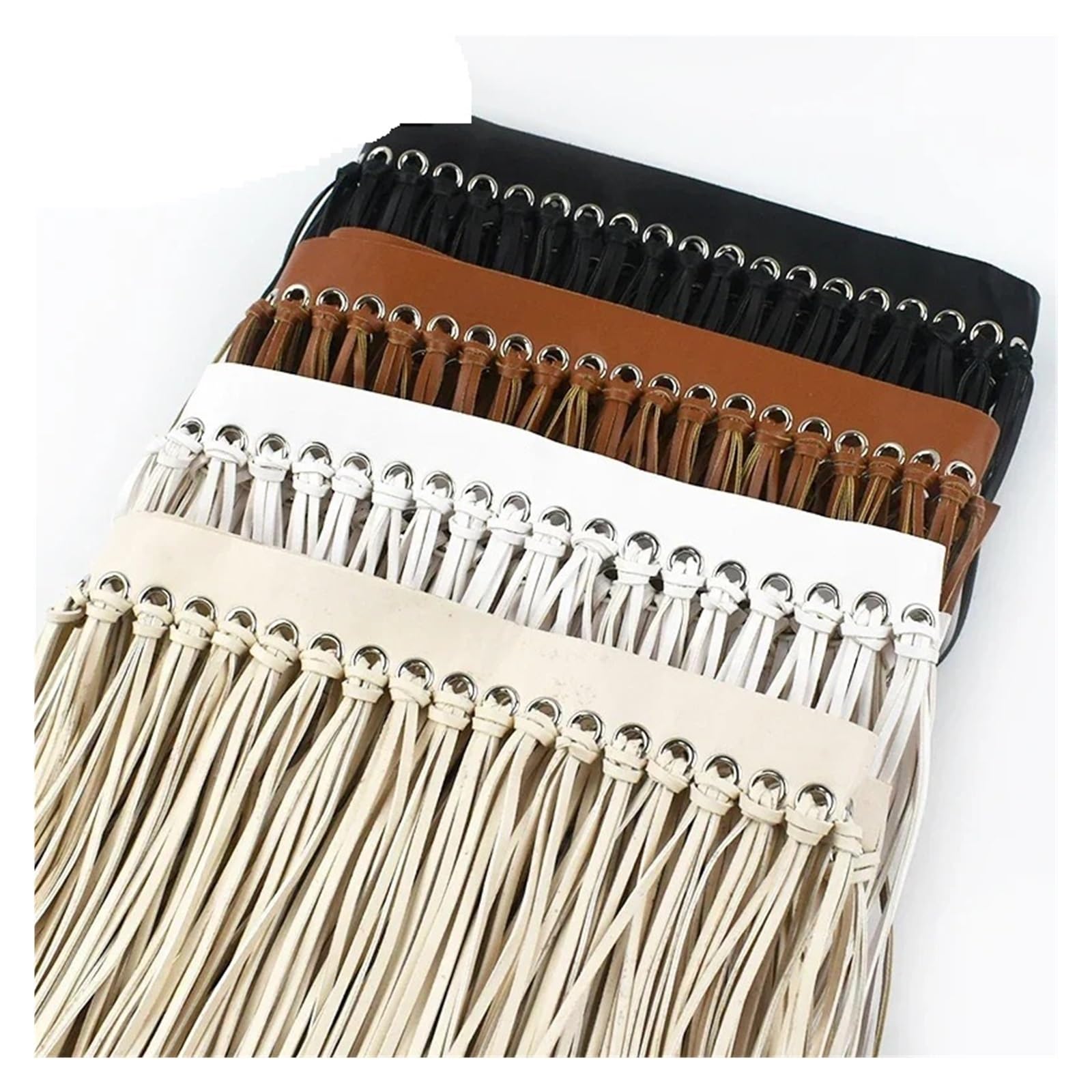 Frange de Gland en Cuir PU