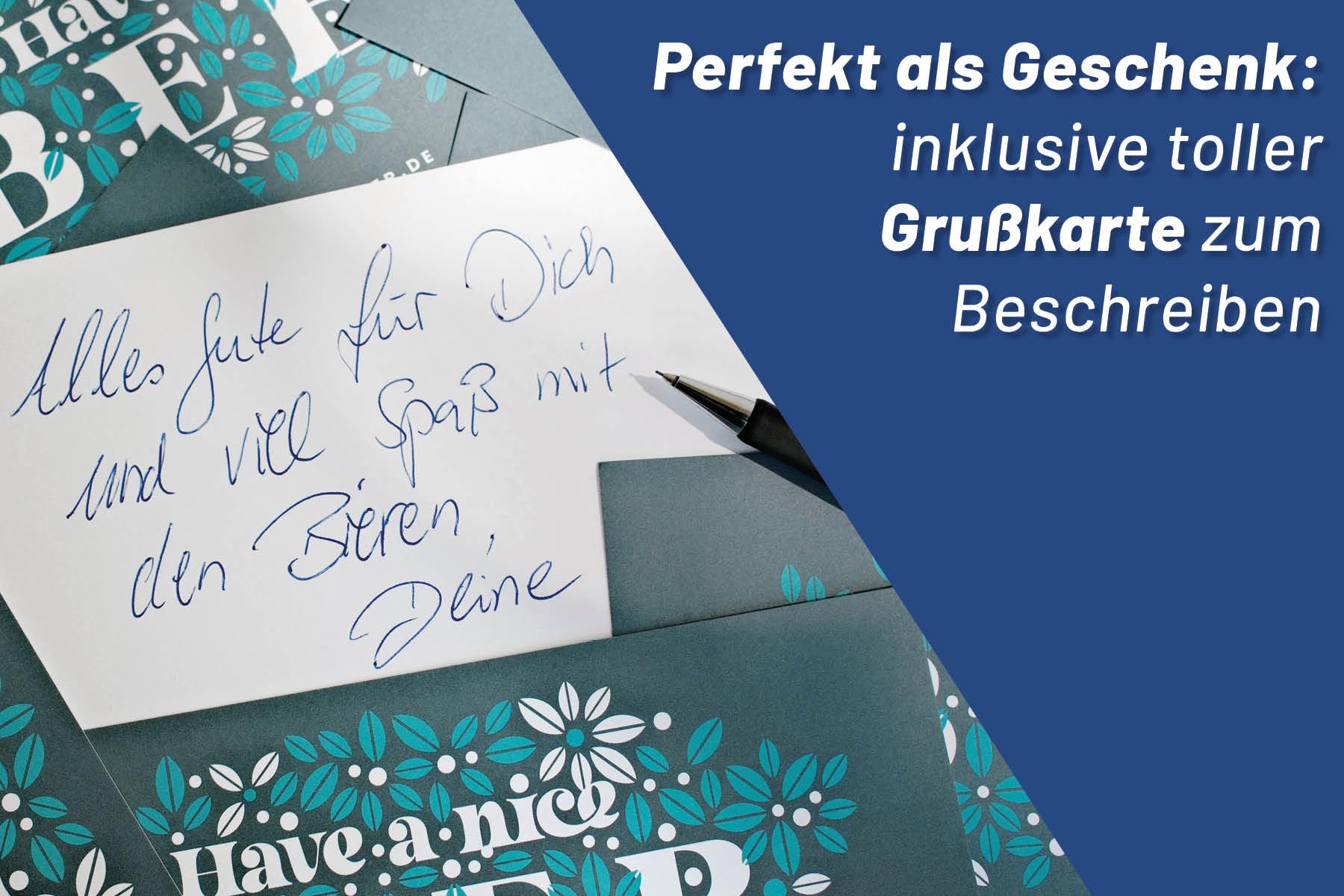 Deine Box voller Biere - Bierset mit 10 x 330ml national und international prämierten Craft Beer - Das perfekte Bier Geschenk für Männer und Frauen im liebevoll gestalteten Karton, Vatertagsgeschenk