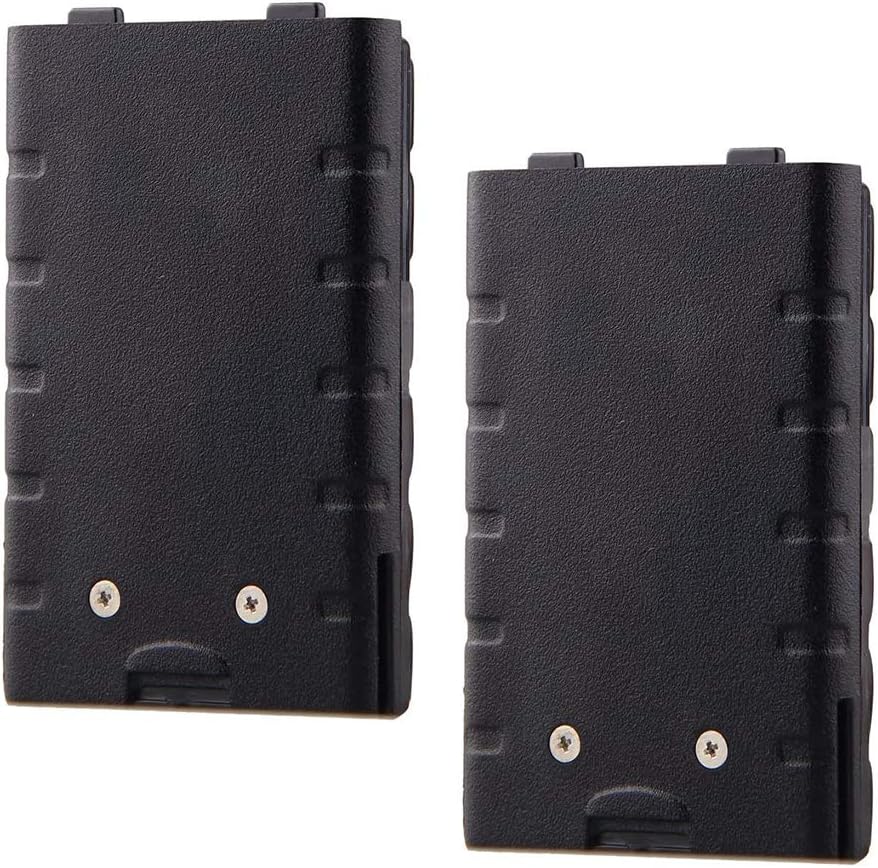 TOPCHANCES 2 Packs 7.2v 1650mAh NiMH Two-Way Radio Battery for Yaesu Vertex FNB-V57 FNB-64 FNB-83 VXA-120 Pro II VXA-150 Pro V VXA-200 Aviator Pilot II VXA-210 Aviator Pilot VXA-210 Lite