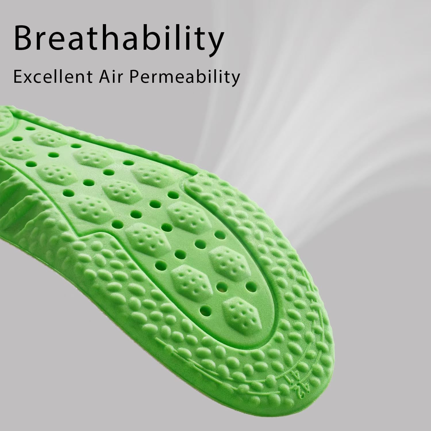 Cloud Insoles for Men Women - Super Soft Sole with Memory Foam Cushioning, Arch-Supporting Insert and Gel Padding. It is Suitable for Running, Walking and Boots (1Pair, Men 8-8.5/Women 9.5-10) - Image 7