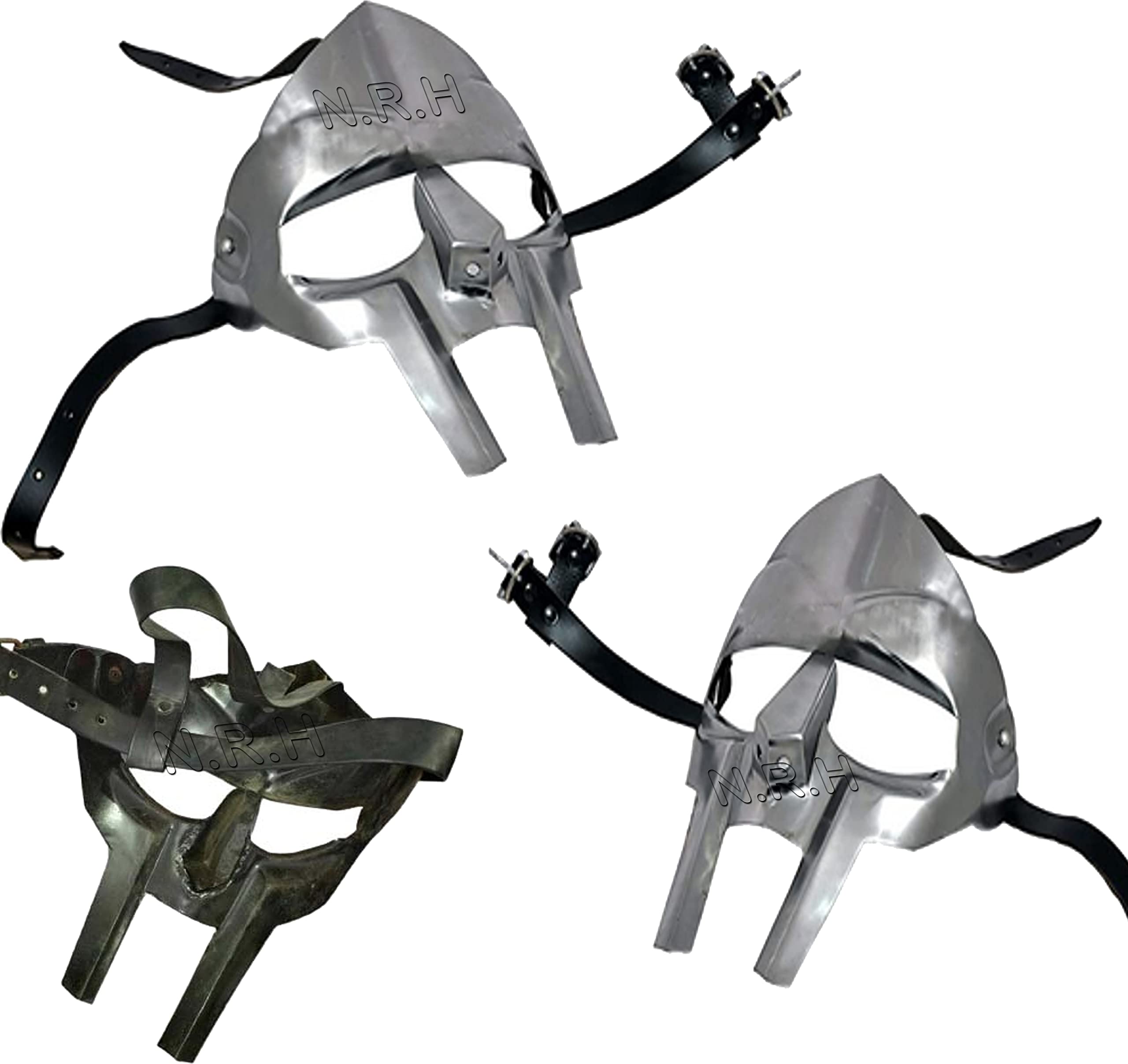 Nautical Replica Hub Armor Steel Roman Gladiator Face Mask MF Doom Medieval Re-Enactment Viking Halloween MASK