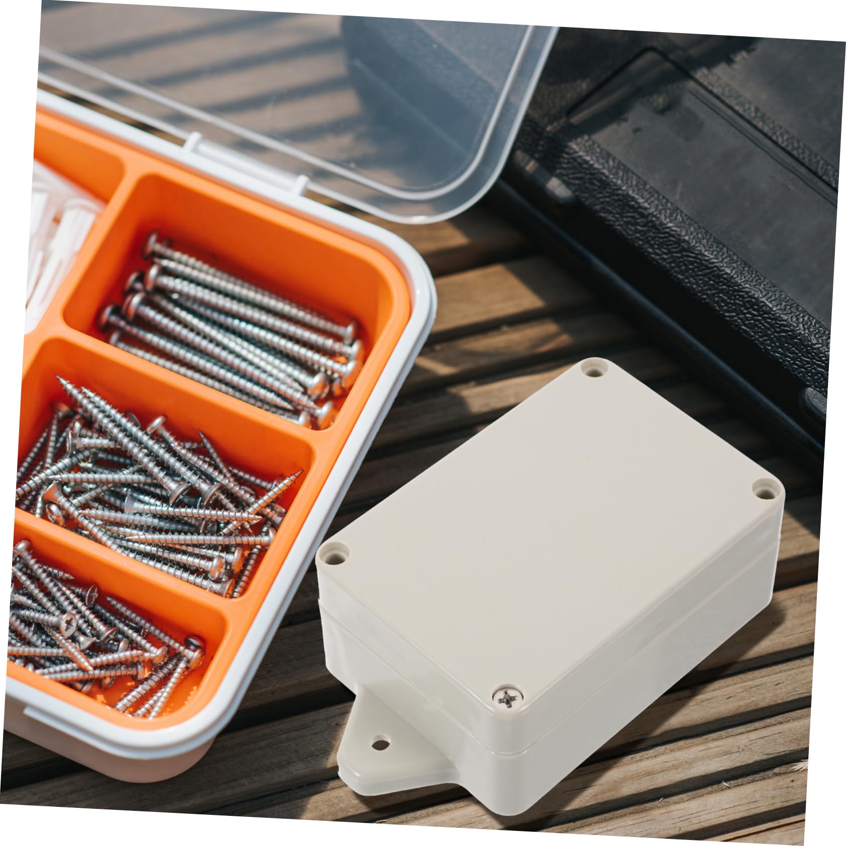 OSALADI 10pièces Boîte De Jonction Étanche Plastique Pour Circuits Électriques Extérieurs Boîtier De Pour Électroniques Dimensions