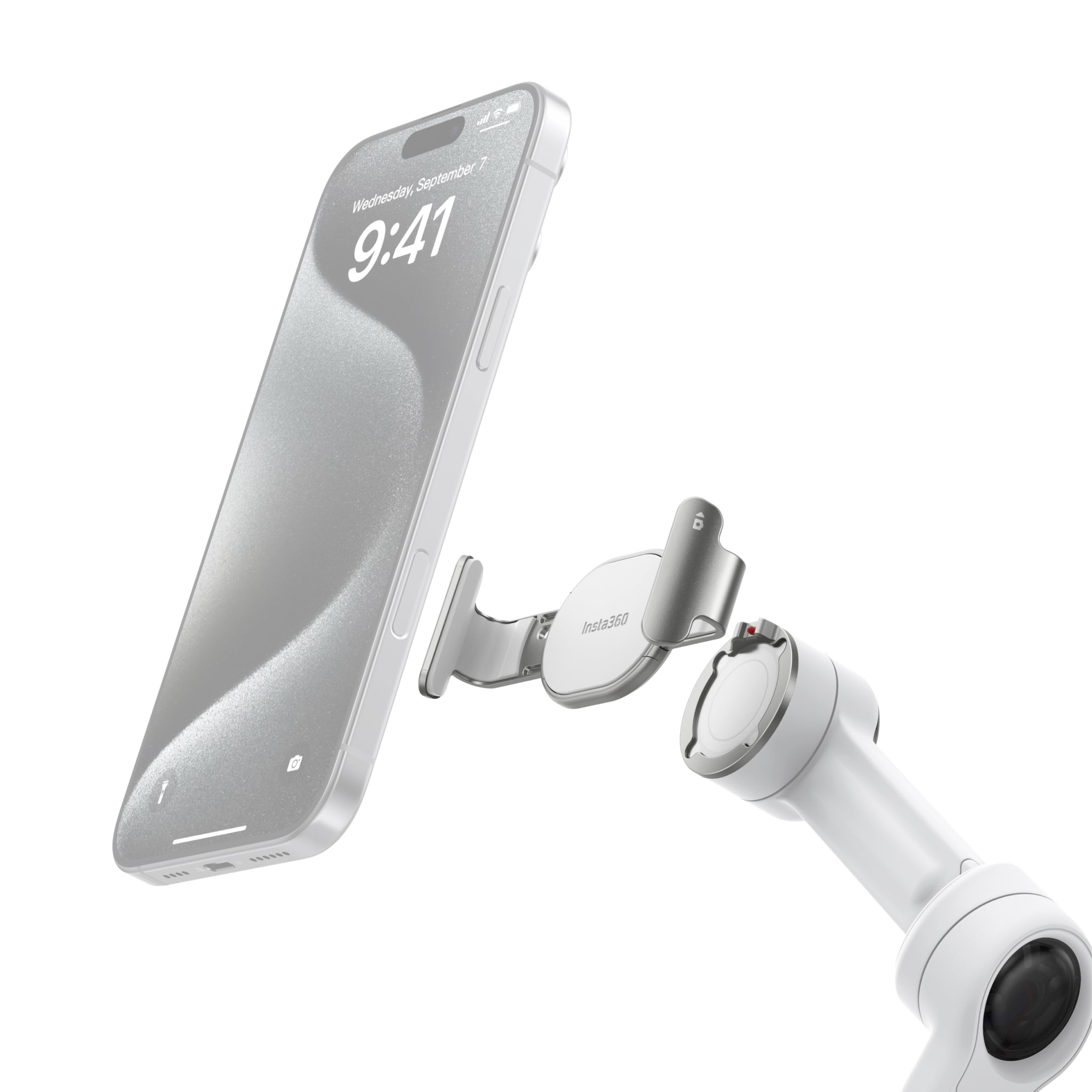 insta360 Flow 2 Pro Magnetic Phone Clamp (Summit White