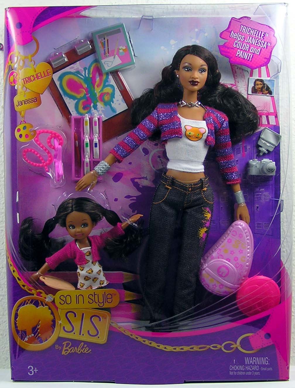 Amazon.com: Barbie So In Style Trichelle and Janessa Dolls : Toys