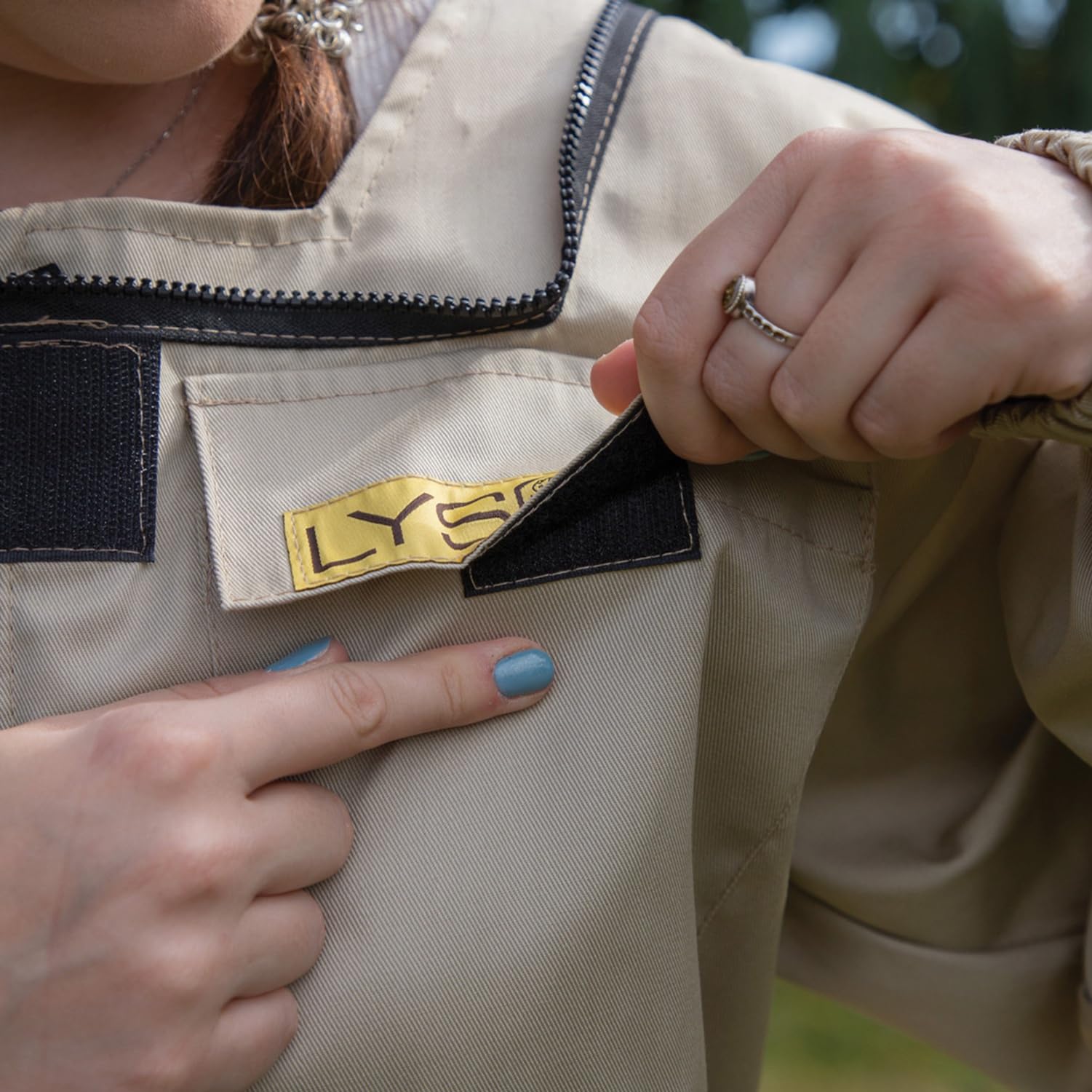 LYSON Imkeranzug mit abnehmarem Hut Rundschleier Berufsbienenanzug Imkeroverall Imkerbekleidung, schutz vor Bienen, Insekten Imkereibedarf Grösse (S-XXXL) Optima Line Imkerzubehör