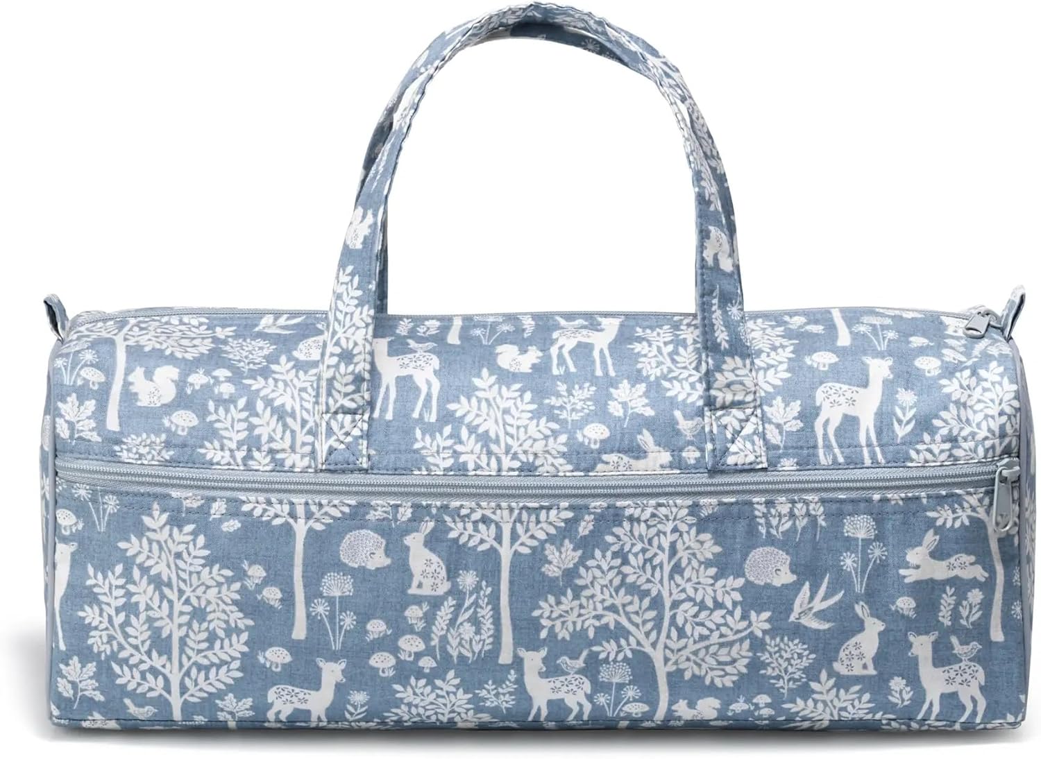 Prym Dachshund Needlework Project Bag & Organizer, Blue Woodland