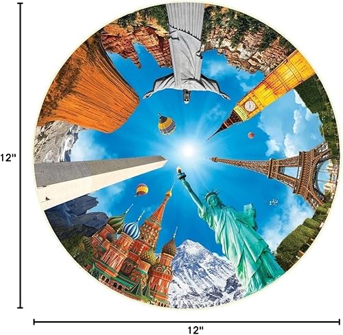 Miniatura 3 de Mesa redondaPuzzle de legendario Monumentos (500piezas)