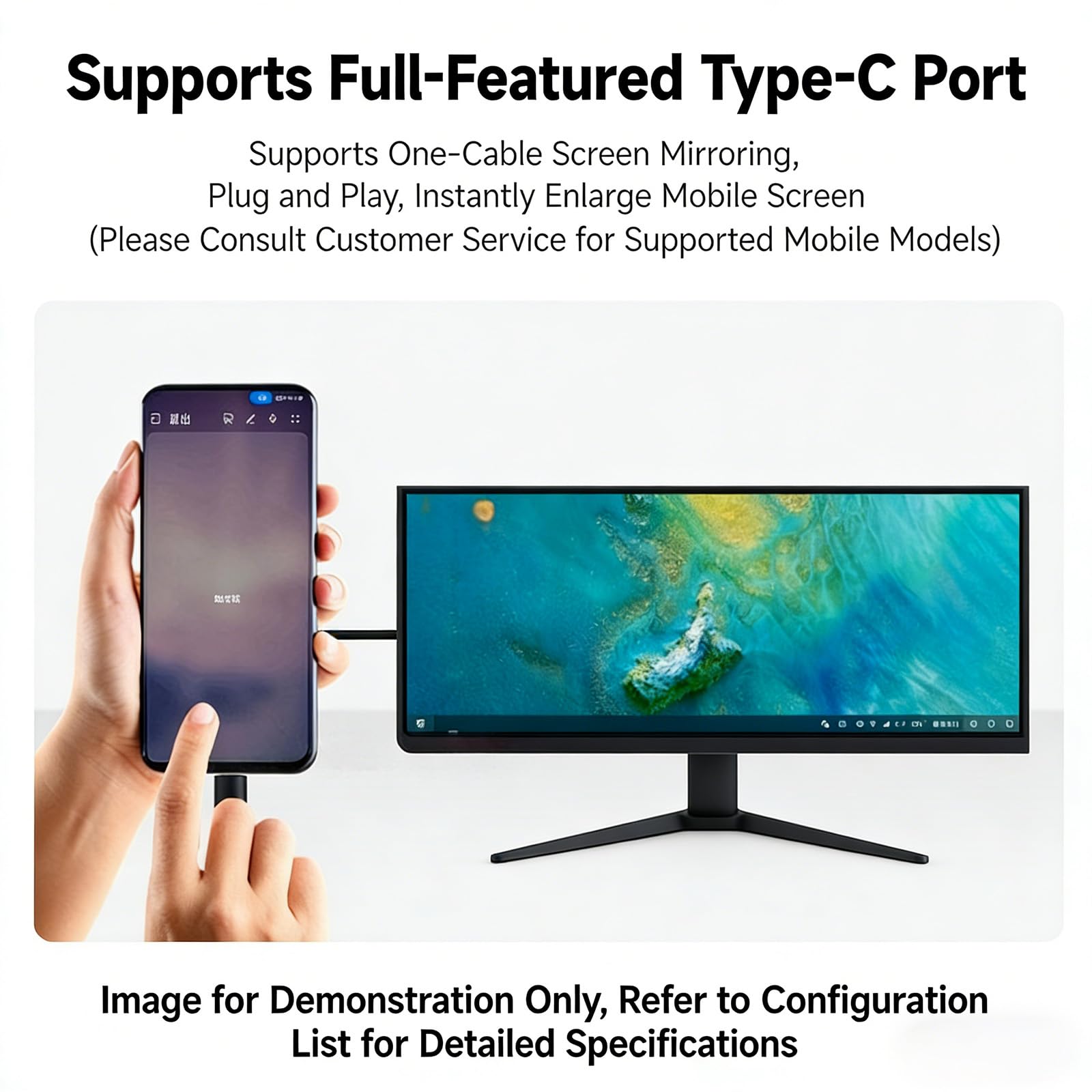 Pantalla táctil rectangular de 12.3 pulgadas, resolución de 1920 x 720, pantalla LCD táctil capacitiva de 10 puntos, panel LCD rectangular de repuesto
