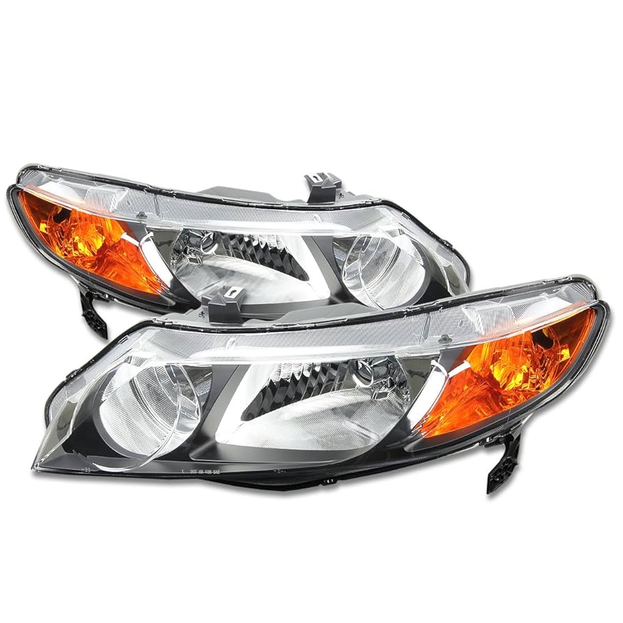 Amazon.com: DNA MOTORING Headlights Assembly Compatible with