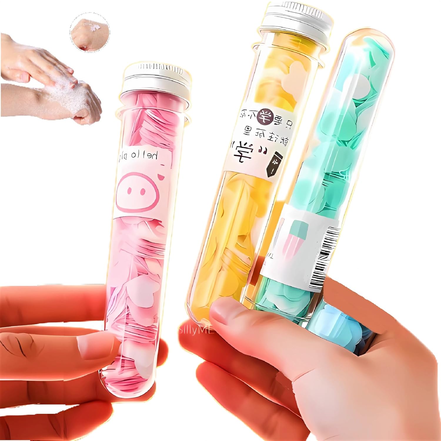 Buy Paper Soap Strips for Travel 3pc Mini Pocket size Disposable Soap