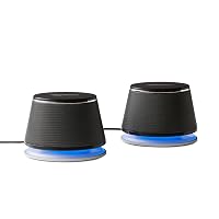 Amazon Basics Altoparlanti stereo 2.0 per PC fisso o portatile
