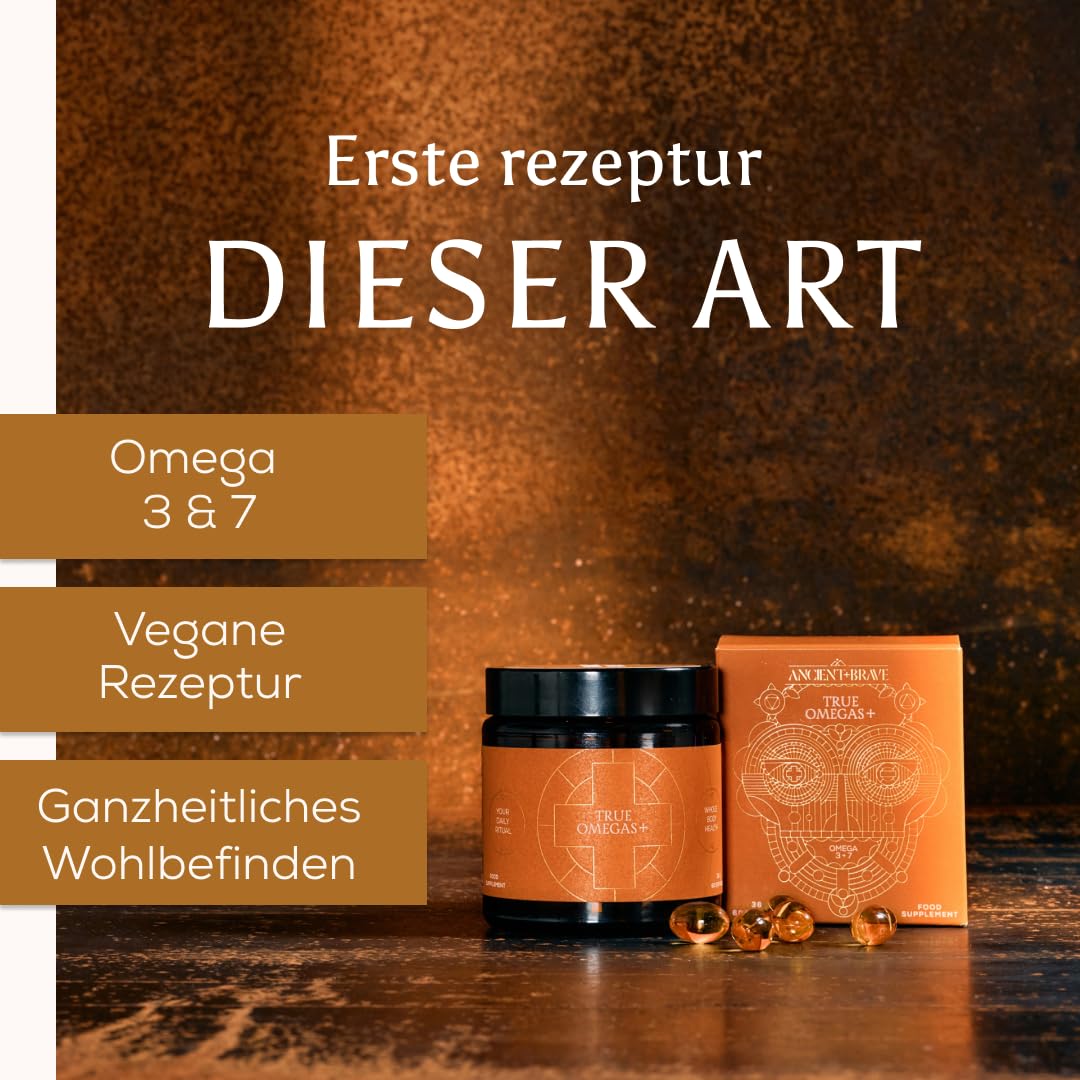 Ancient + Brave True Omegas+ | 60 Kapseln | 30 Portionen