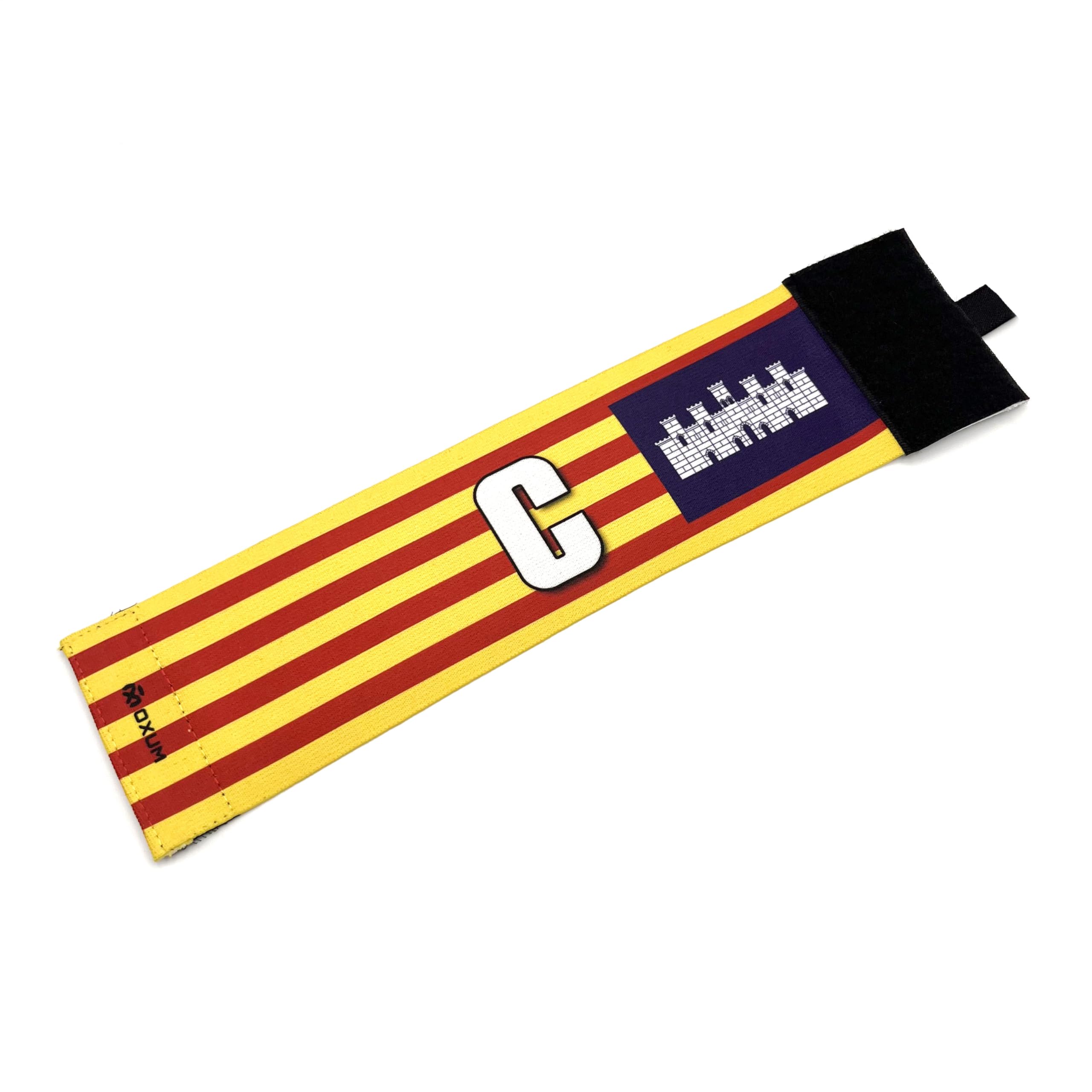 OXUM Sport Captain's Armband for Children and Adults - Football Armband with the Flag of the Balearic Islands - Elastic and Adjustable Armband Size S