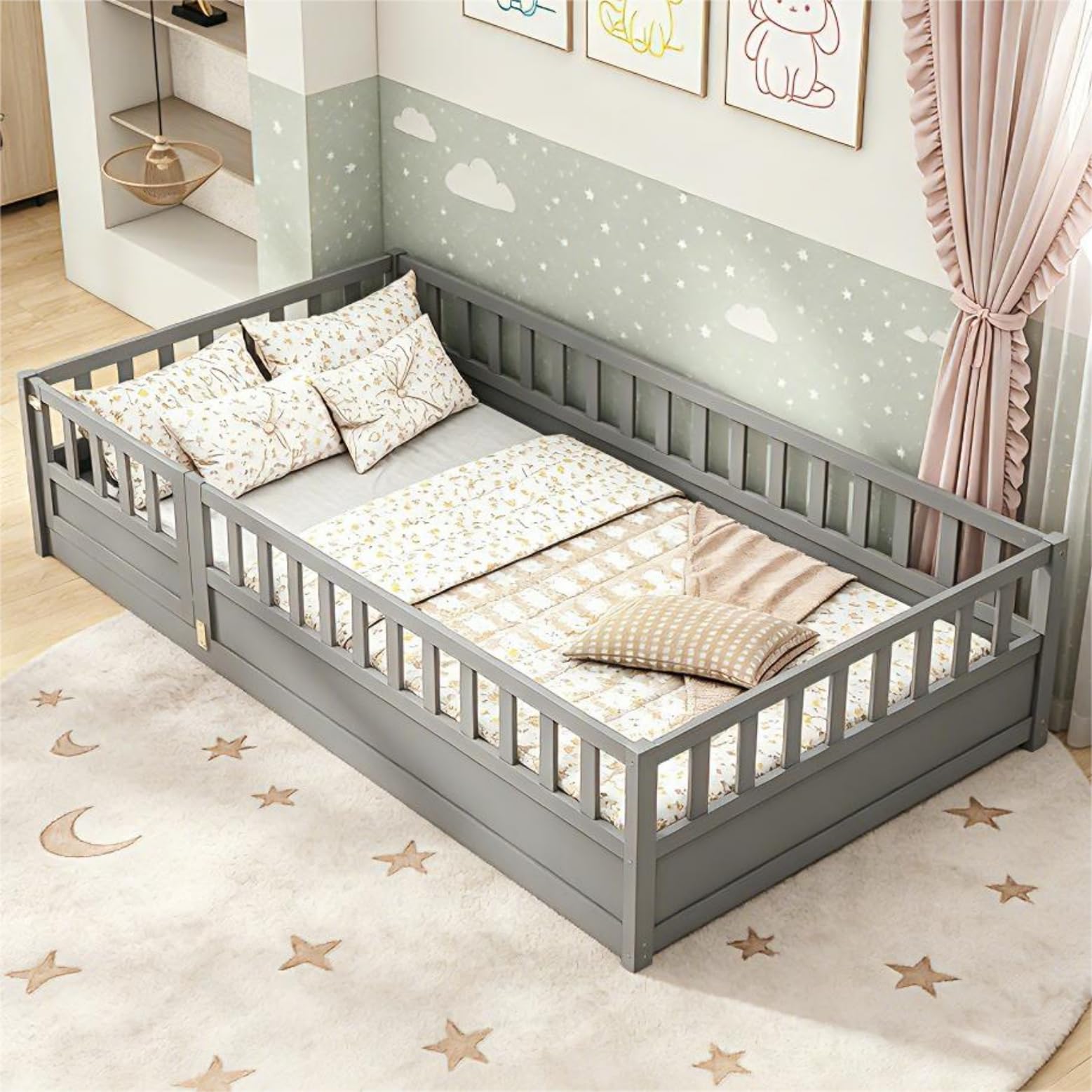 Bellemave Twin Montessori Floor Bed