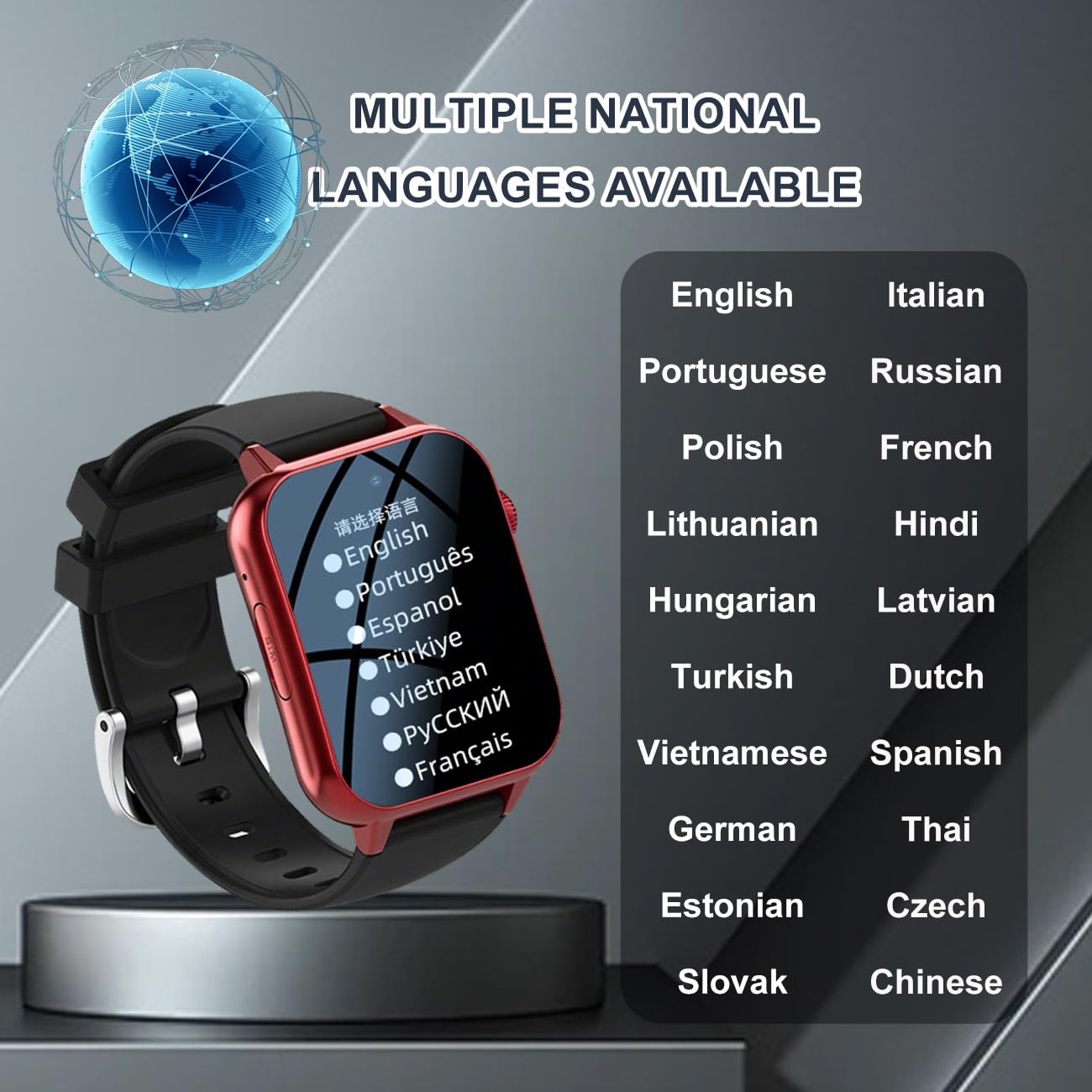 Reloj salvavidas para personas mayores, GPS SOS, con detección de caídas, videollamada, para Alzheimer, reloj inteligente de pulsera para ancianos, negro, 1,96 x 1,57 x 0,47 pulgadas