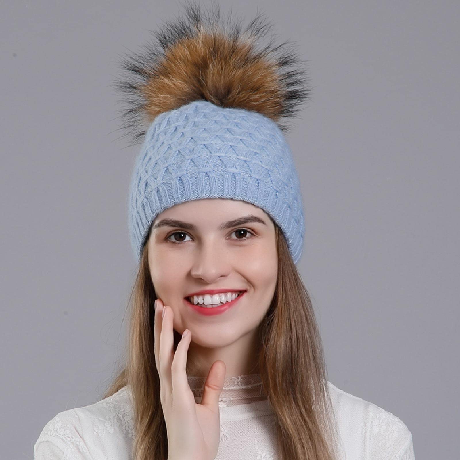 Dzianinowa czapka beanie czapki kobiety mężczyźni czapka zimowa damska czapka zimowa ciepłe czapki moda damska z pomponami czapki podwójna warstwa