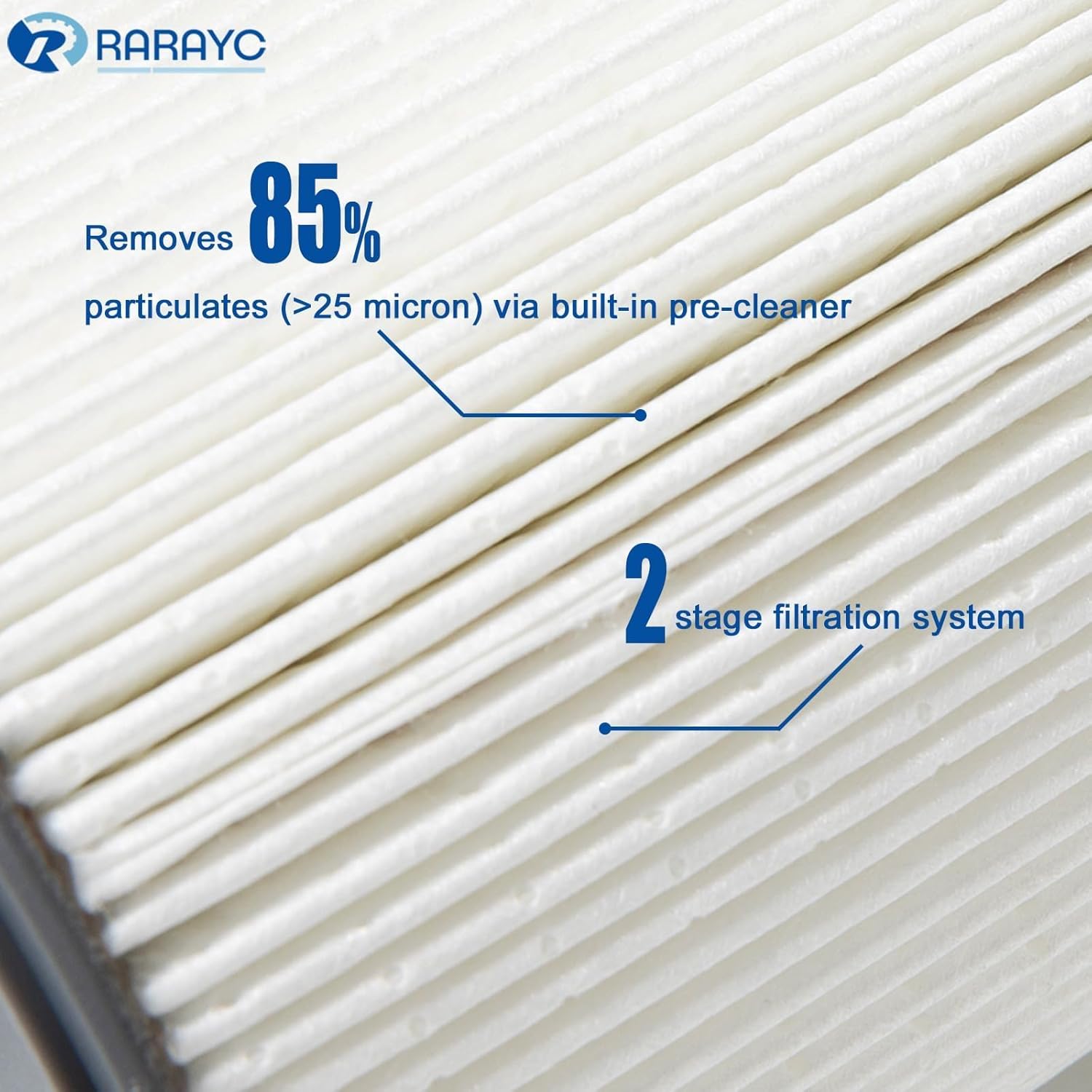 G057512 Air Cleaner Housing with P821575 & P822858 Filter Compatible with Donaldson FPG Replacement Part Number 4215896M91，03782600，23378，809218，809218B